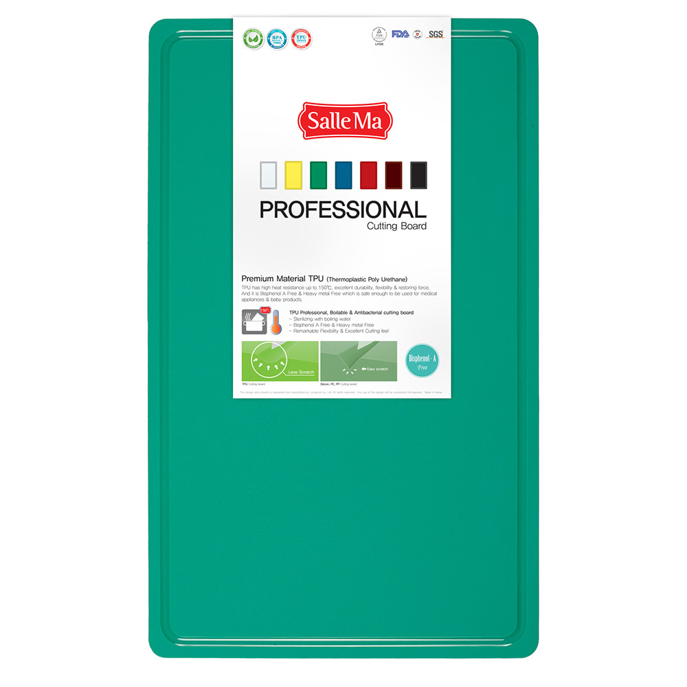 Professional TPU Cutting Boards - Green